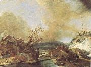 Philips Wouwerman Dune Landscape oil painting on canvas